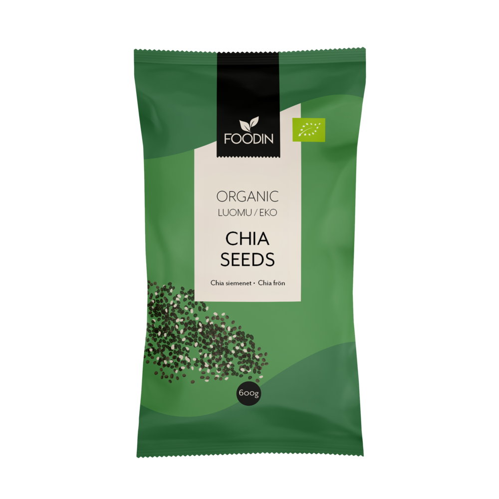 Foodin Organic Chia Seeds 600g