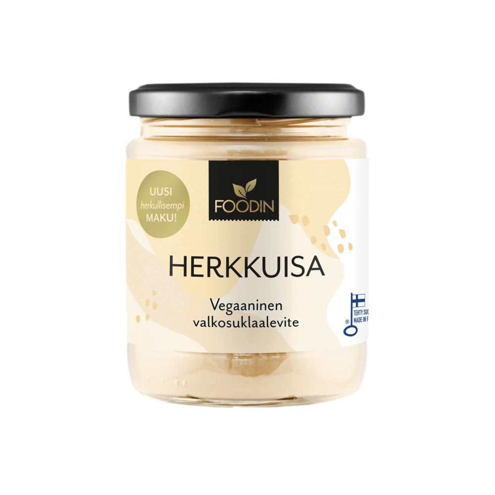 Herkkuisa White Chocolate Spread 240G - Organax Ltd