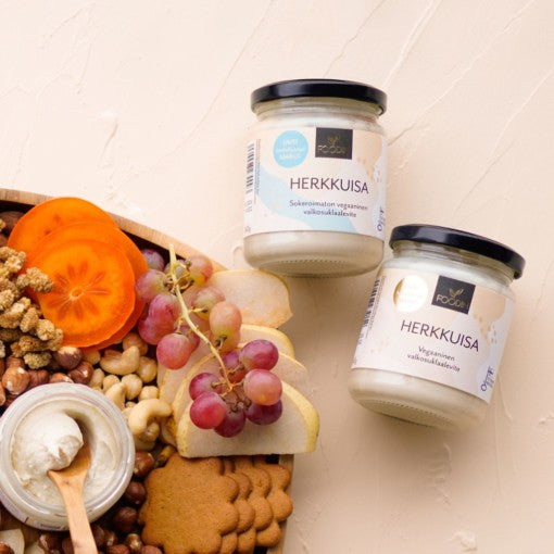 Herkkuisa White Chocolate Spread 240G - Organax Ltd
