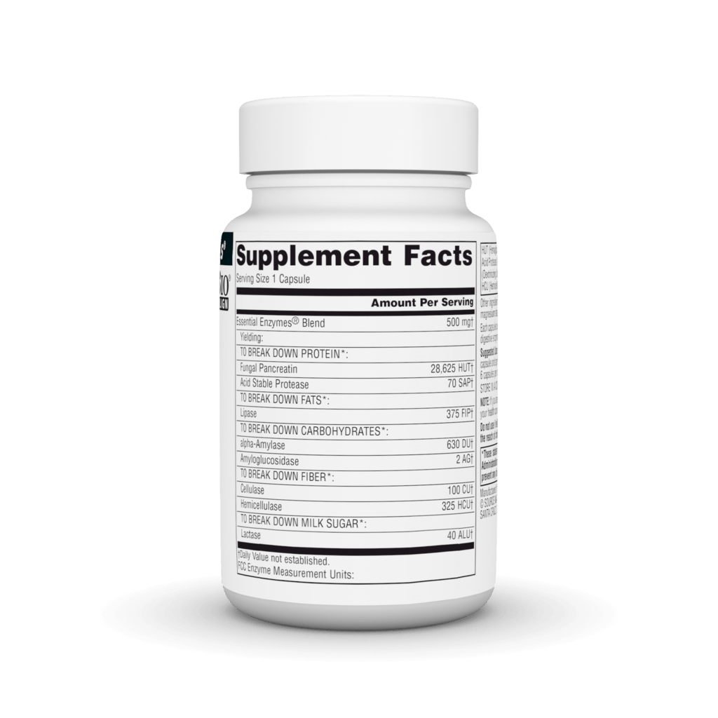 Source Natural Essential Enzymes® 500 mg 60VCAP - Organax Ltd