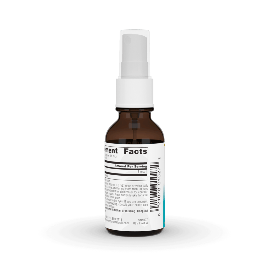 Source Natural Wellness Colloidal Silver™ Throat Spray 30 ppm 29.57ML - Organax Ltd