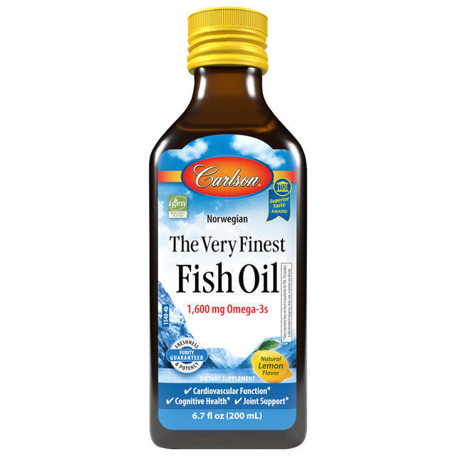 The Very Finest Fish Oil™ 200ML - Organax Ltd