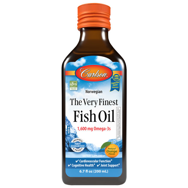 The Very Finest Fish Oil™ 200ML - Organax Ltd