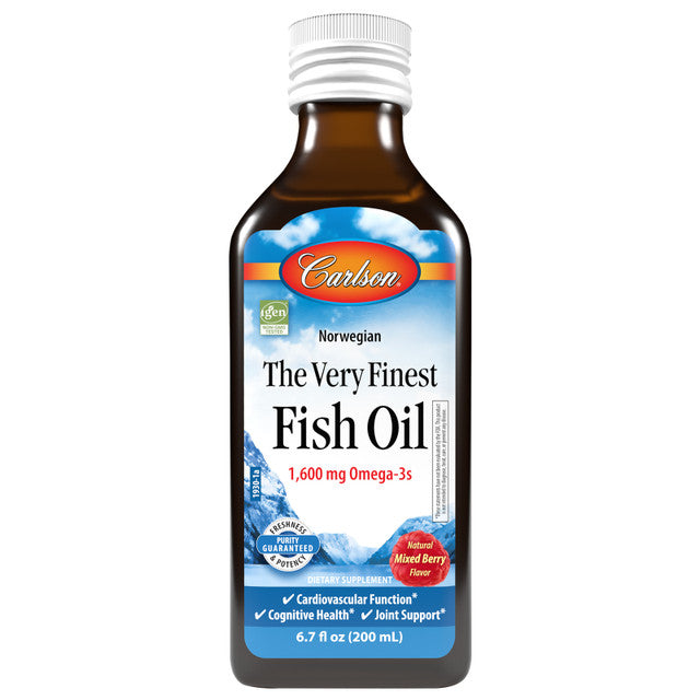 The Very Finest Fish Oil™ 200ML - Organax Ltd