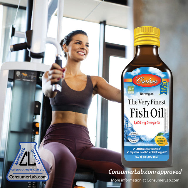 The Very Finest Fish Oil™ 200ML - Organax Ltd