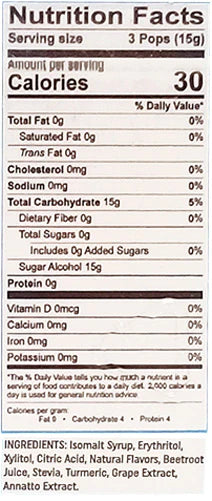 ZOLLIPOPS Assorted Fruit Flavors 1lb Tub - Organax Ltd