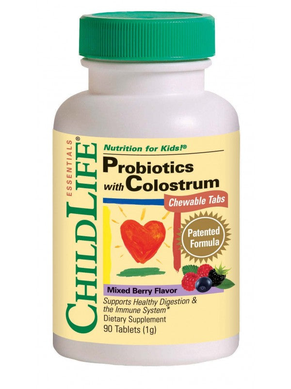 Probiotics with Colostrum Berry Chewable - Organax Ltd