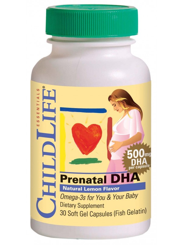 Prenatal DHA Lemon - Organax Ltd
