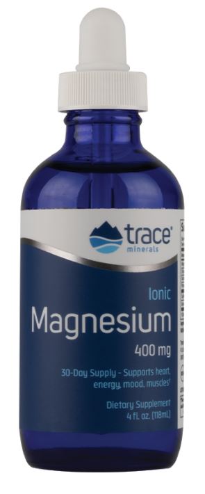 Trace Minerals Liquid Ionic Magnesium Drops 118ml – Magnesium & Ionic Trace Minerals
