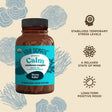 Organic mushroom supplement capsules with Reishi, B6, and Ashwagandha from Four Sigmatic for natural calm and wellness.