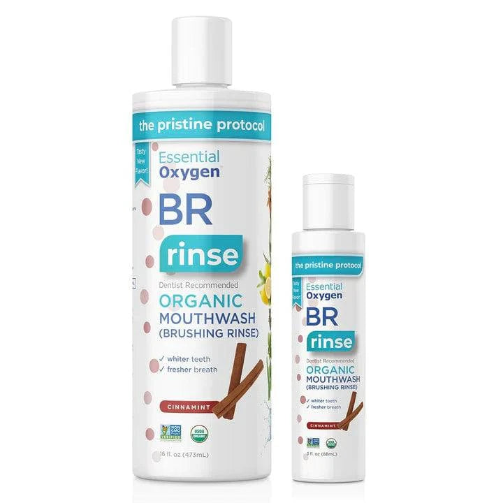 EO BR Mouthwash Cinnamint 88ml - Organax Ltd