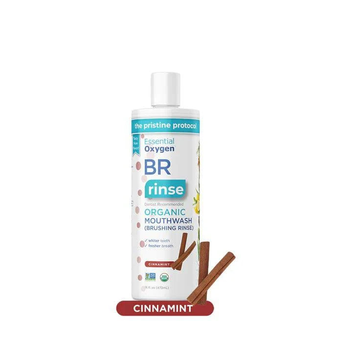 EO BR Mouthwash Cinnamint 473ml - Organax Ltd