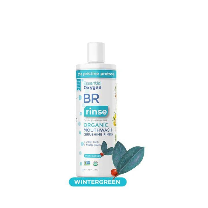 EO BR Mouthwash Wintergreen 473ml - Organax Ltd
