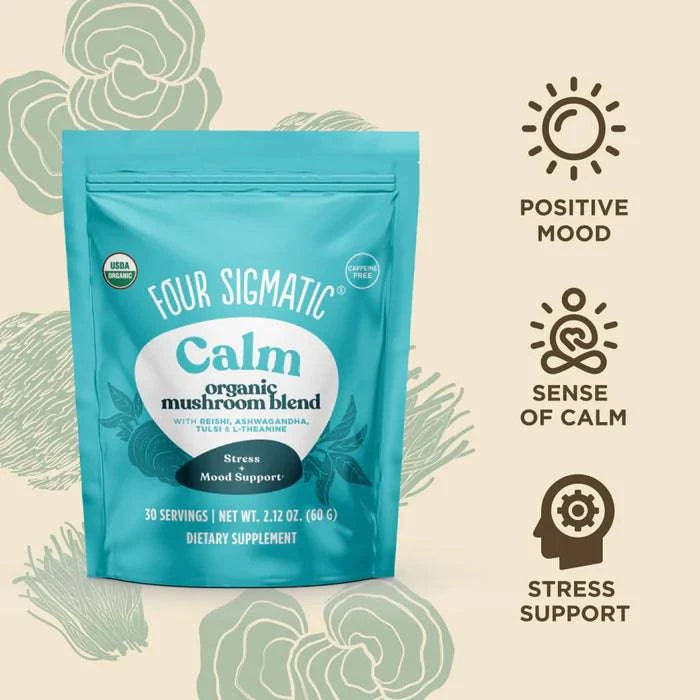 Four Sigmatic Organic Calm Mushroom Blend 60g - Organax Ltd