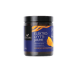 Mango-mandarin electrolyte powder from Organax Ltd in a 120g container, showing the colorful mango and mandarin flavor packaging.
