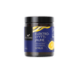 Citrus flavor electrolyte powder in a 120g package by Organax Ltd, showing the orange and lemon flavor powder in a container