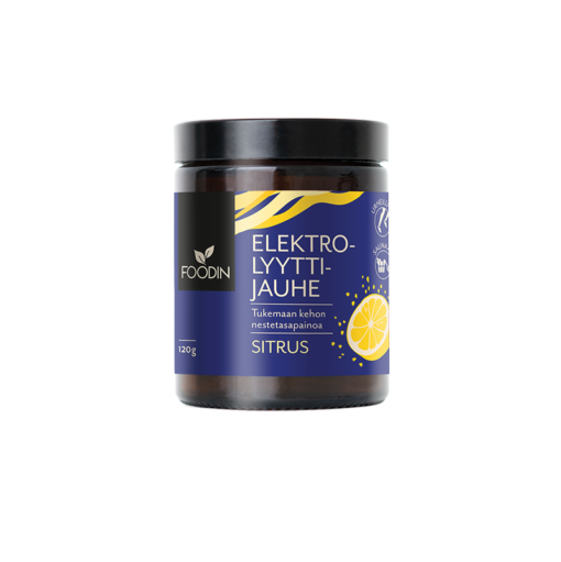 Electrolyte Powder Citrus 120g - Organax Ltd