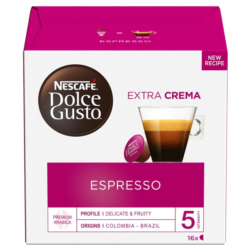 NESCAFÉ DOLCE GUSTO ESPRESSO COFFEE PODS 16 PACK - CASE OF 3 - Organax Ltd
