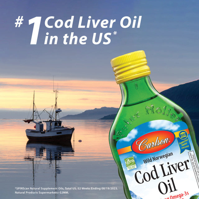 Norwegian Cod Liver Oil Lemon150+30 SG 180Soft Gel - Organax Ltd