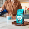 Organic Calm Decaf Ground Coffee with Reishi & Chaga Mushrooms 340g - Organax Ltd