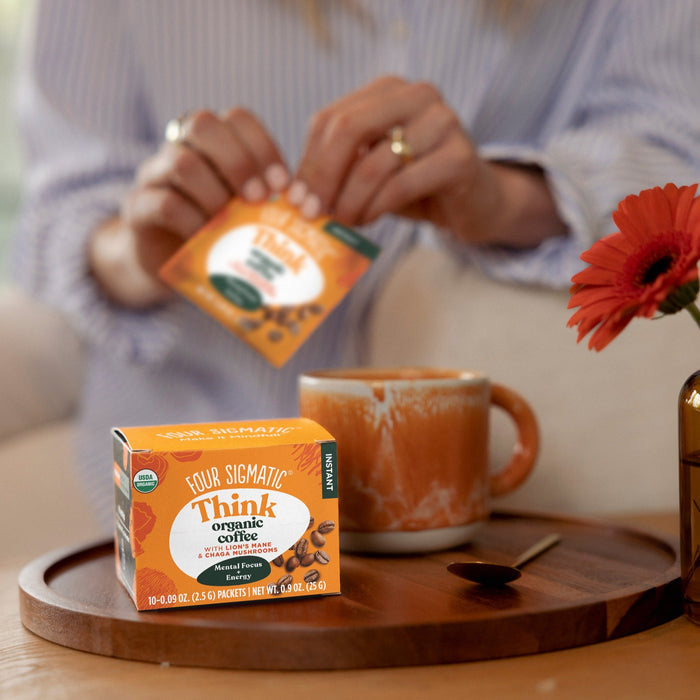 Four Sigmatic Achieve Organic Instant Coffee Box with Lion's Mane