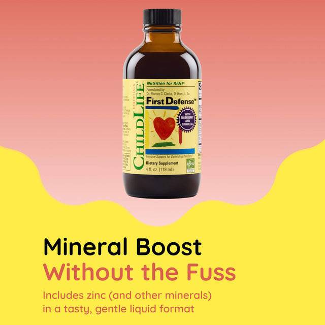 Childlife Essentials First Defense 120ml Glass - Organax Ltd