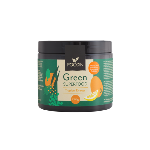 Green Superfood Tropical Energy 120g - Organax Ltd