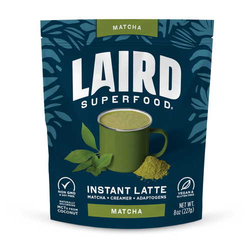 Matcha Instant Latte with Adaptogens 227g - Organax Ltd