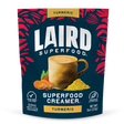 Laird Turmeric Superfood Creamer by Organax Ltd in 227g container, featuring turmeric powder for health and wellness.