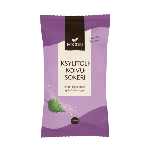 Xylitol Finnish Birch Sugar, 200g - Organax Ltd