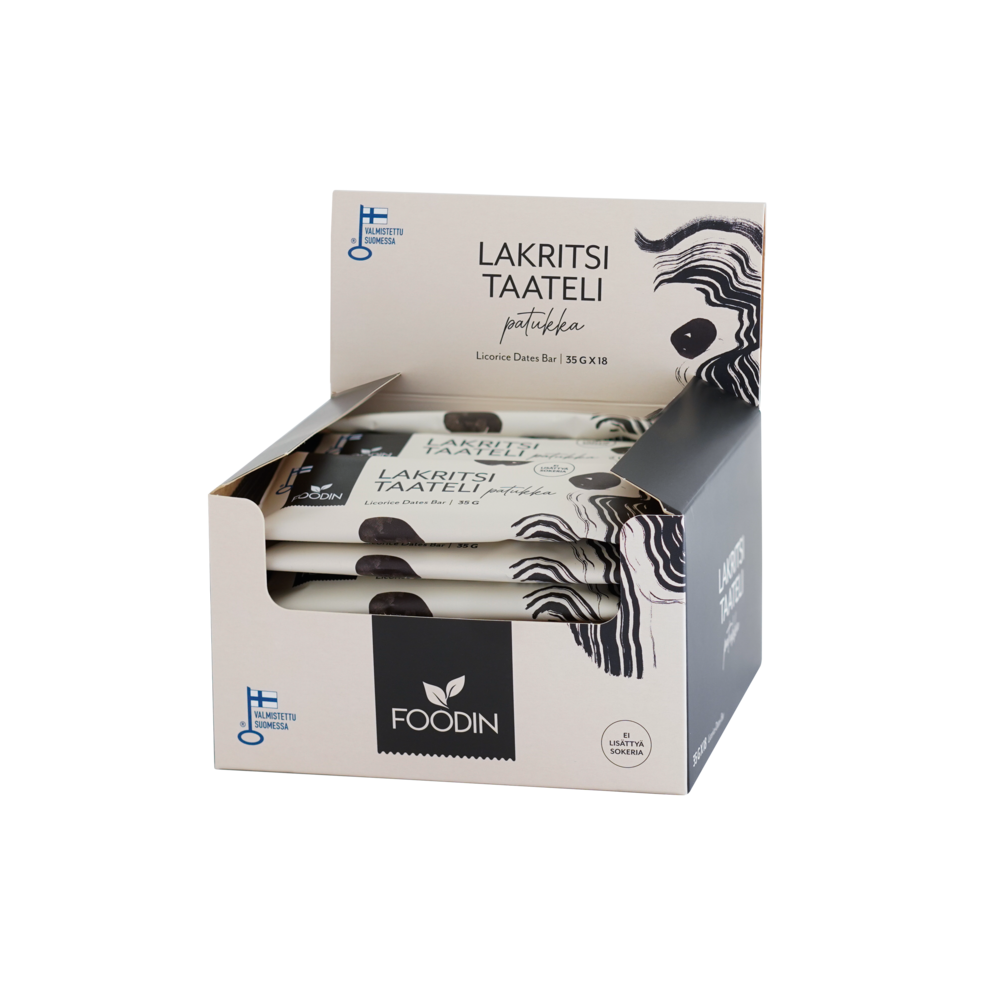 Foodin Licorice Dates Bar 35g x 18 pcs