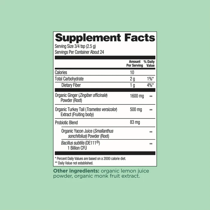 Four Sigmatic Organic Happy Gut Herbal Tea 60g - Organax Ltd
