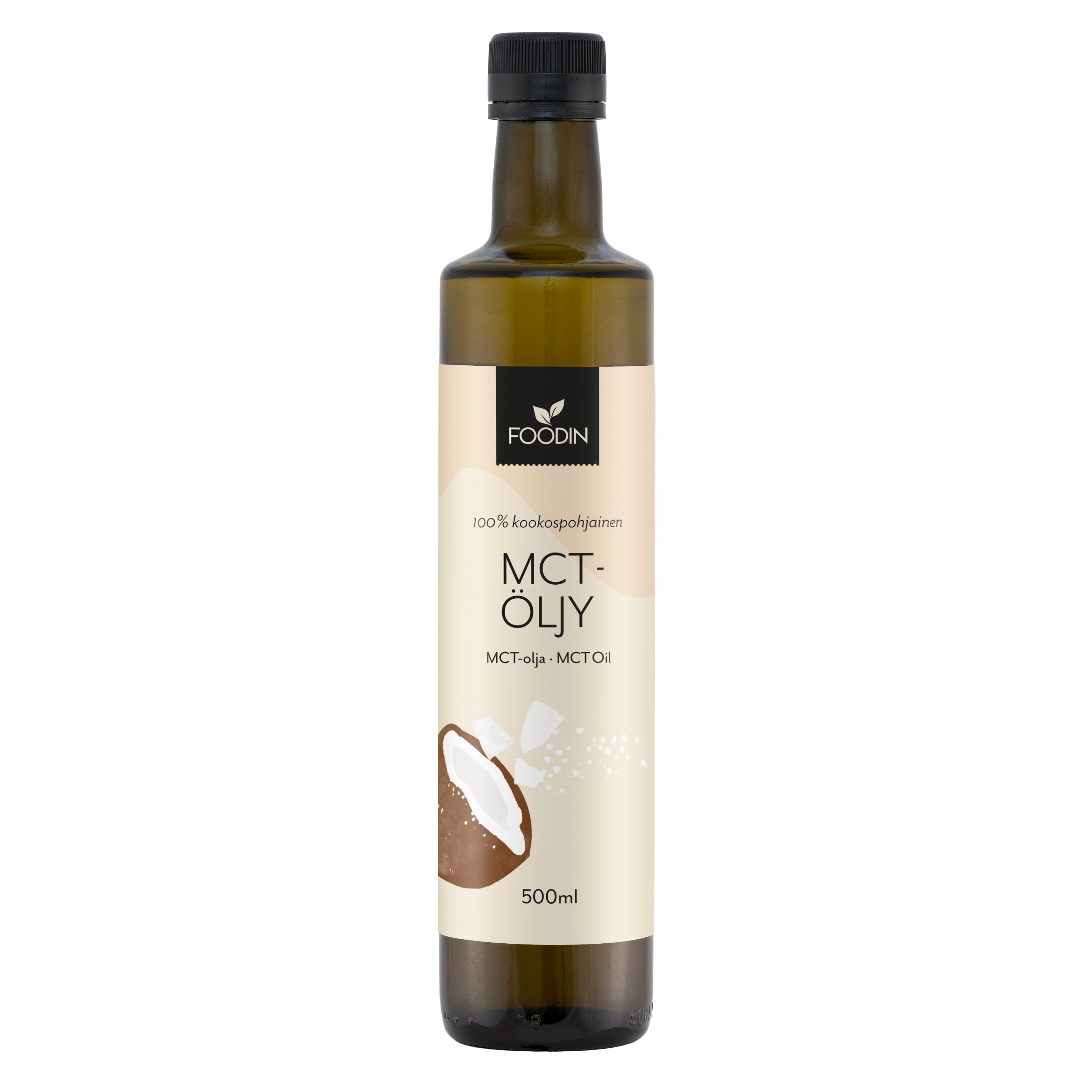 MCT Oil 500ml - Organax Ltd