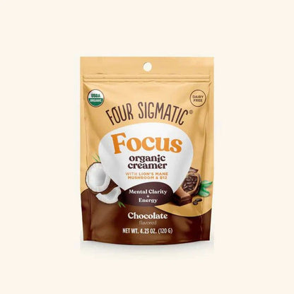 Organic Focus Chocolate Creamer by Organax Ltd, 120g tub