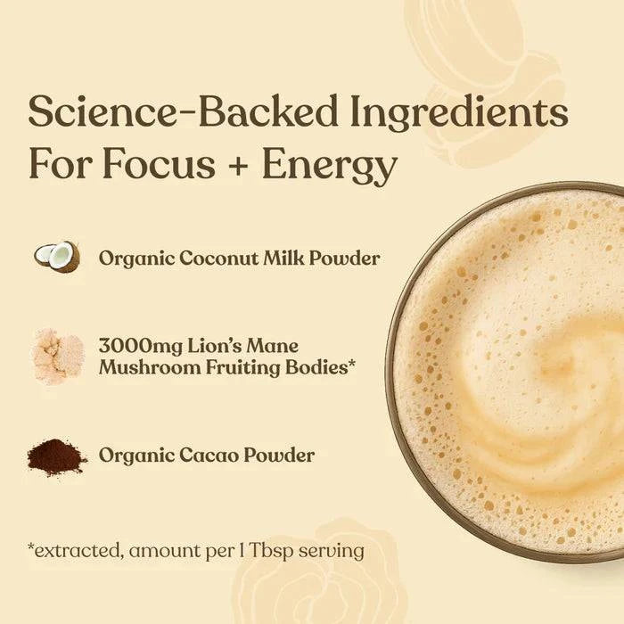 Four Sigmatic Focus Creamer – Chocolate 120g - Organax Ltd
