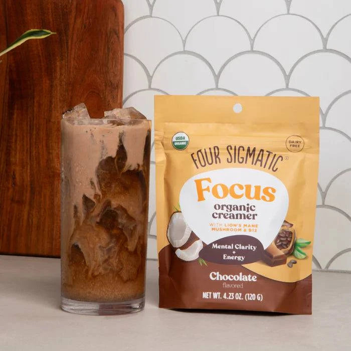 Four Sigmatic Focus Creamer – Chocolate 120g - Organax Ltd