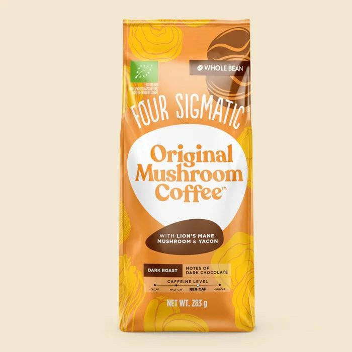 Four Sigmatic Organic Original Mushroom Coffee Whole Bean 13 Servings 283g - Organax Ltd