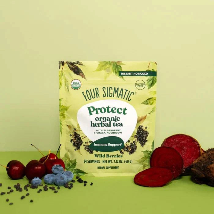 Four Sigmatic Organic Protect Herbal Tea 60g - Organax Ltd