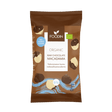 Organic raw chocolate with macadamia nuts by Organax Ltd, no added sugar, 50g, shown in the image.