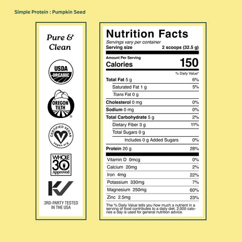 Sprout Living Organic Pumpkin Seed Protein 454g