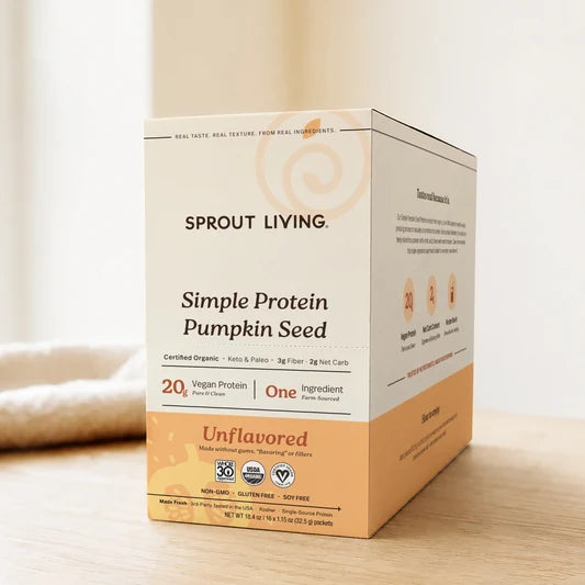 Sprout Living Organic Pumpkin Seed Protein 32.5G 16PACKETS