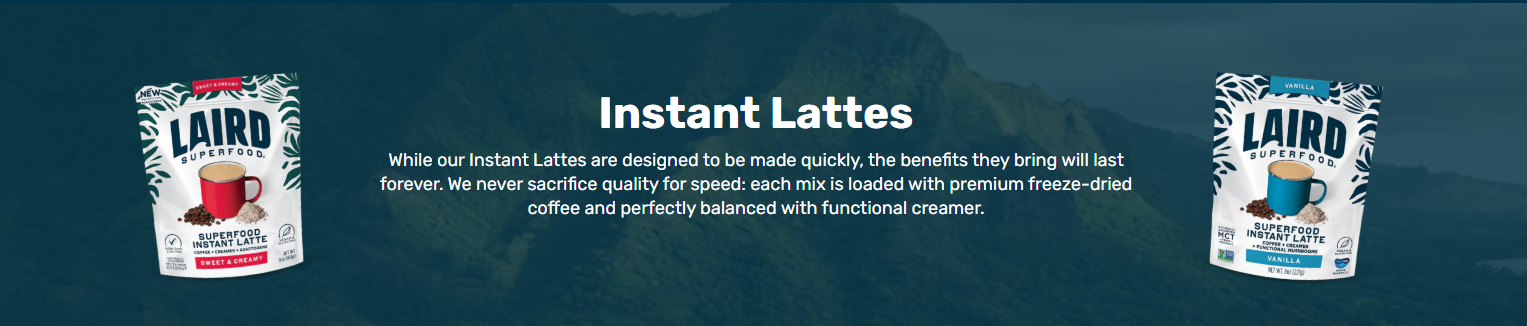 LAIRD INSTANT LATTES