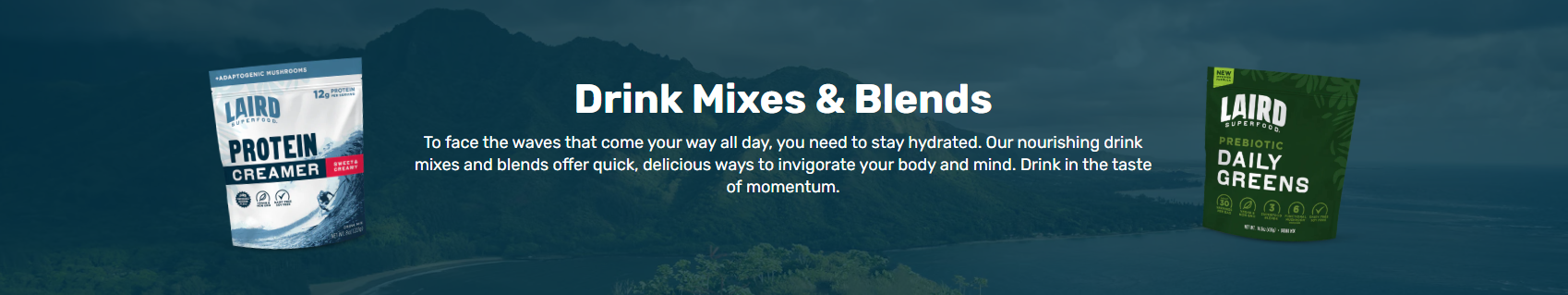LAIRD DRINK MIXES & MUSHROOM BLEND