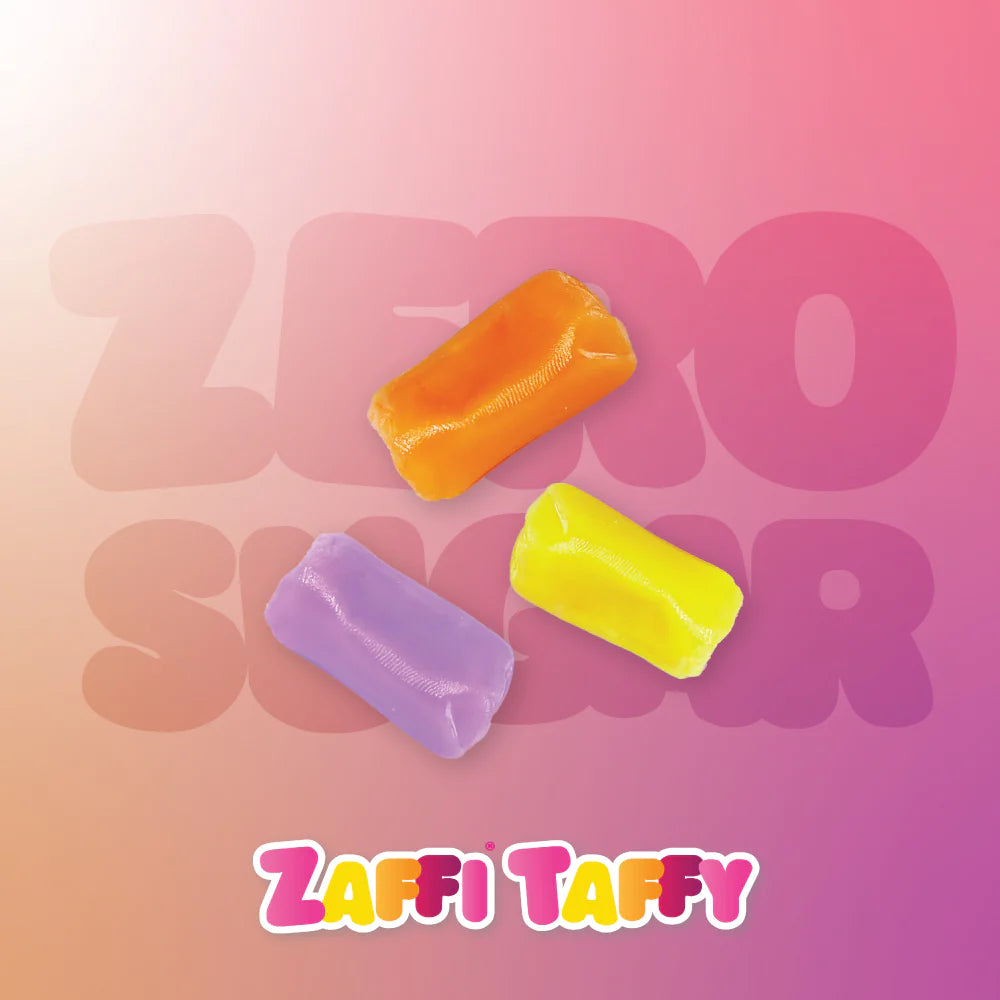 Zaffi® Taffy Assorted Fruit 3oz Bag - Organax Ltd