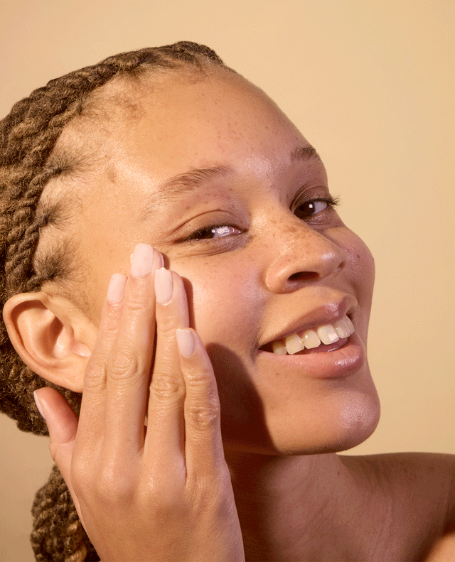 Brightening day cream in a 50ml jar from ACURE, with a smooth, creamy texture and brightening skincare benefits.