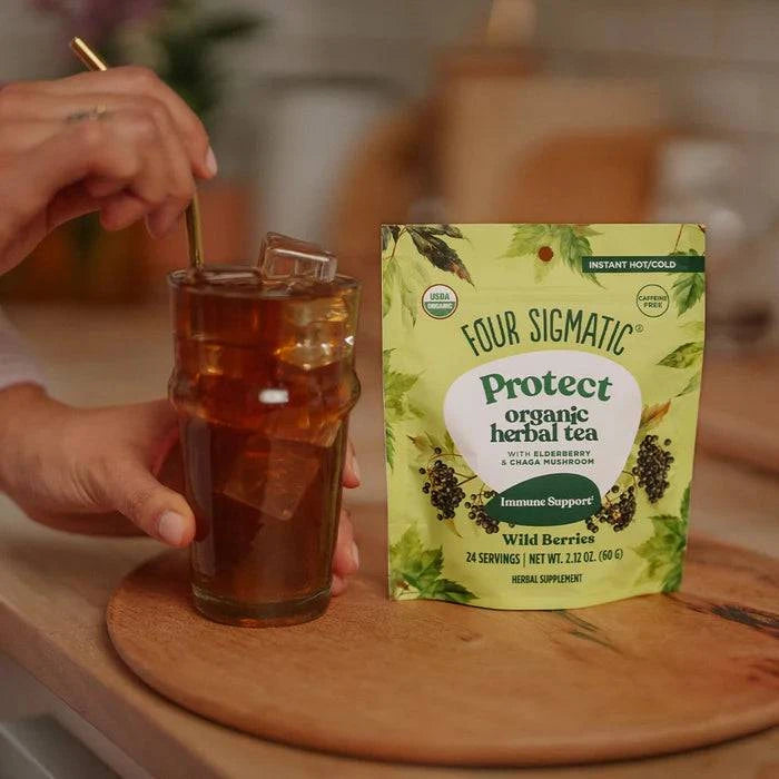 Four Sigmatic Organic Protect Herbal Tea 60g - Organax Ltd