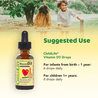 Childlife Essential Vitamin D3 Berry 30ml Glass - Organax Ltd