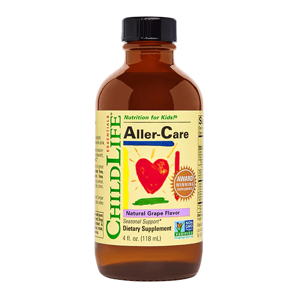 Childlife Essentials Aller-Care™ Natural Grape Flavor 118ml - Organax Ltd