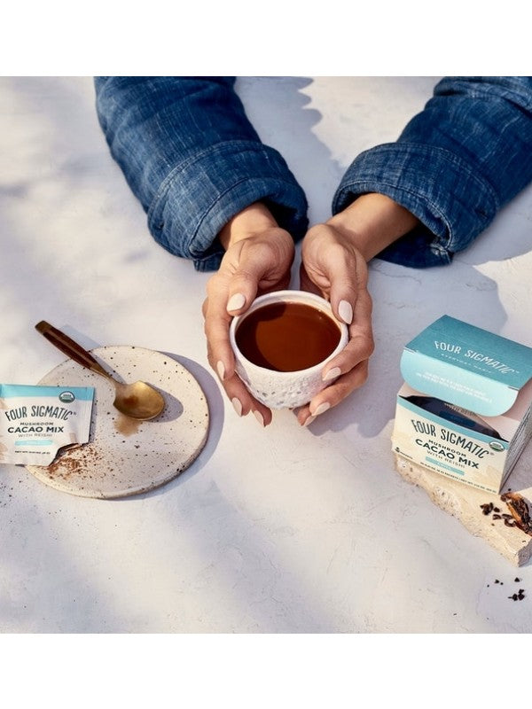 Mushroom Hot Cacao with Reishi 10 Sachets - Organax Ltd