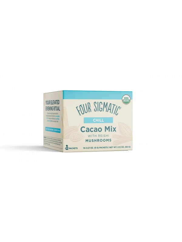 Mushroom Hot Cacao with Reishi 10 Sachets - Organax Ltd